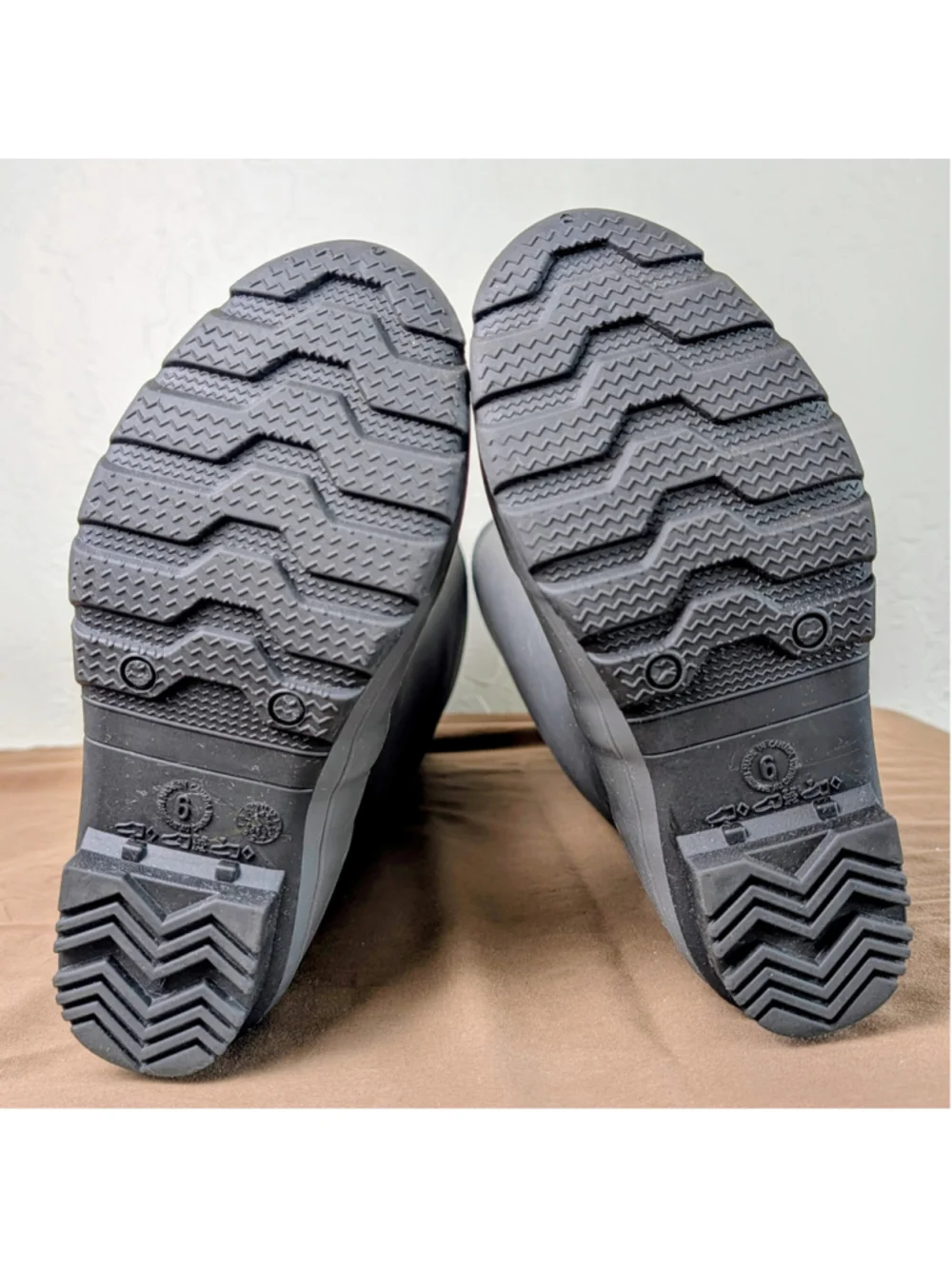 Kamik Womens Rain Boots Size 6 Gray Matte Waterproof Tall Riding Style Boots